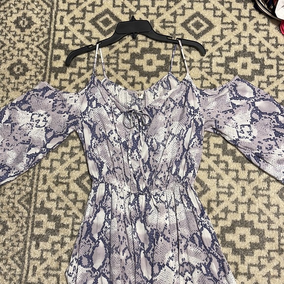 Elan Reptile Snake Print Maxi Dress - Picture 9 of 9